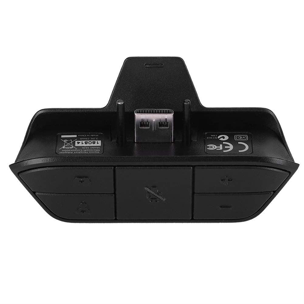 ASHATA Stereo Headset Adapter for Game Controller, 3.5mm Audio Jack, Model 3e4eccf5, Default Color