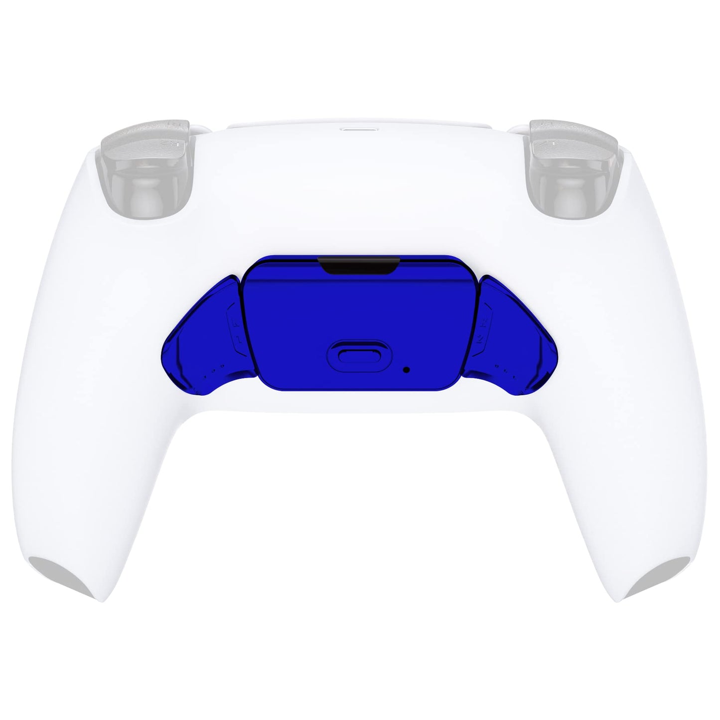 Chrome Blue Replacement Redesigned K1 K2 Back Button Housing Shell for PS5 Controller eXtremerate Rise Remap Kit - Controller & Rise Remap Board NOT Included