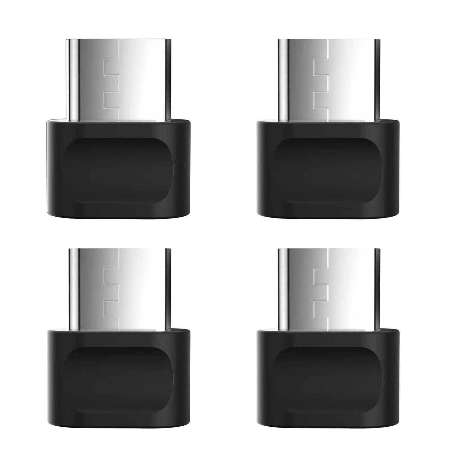 HEATFUN USB C Adapters Small USB C Adapter Compatible with Dobe PS5 Charging Dock - 4 Packs