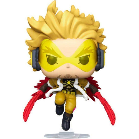 Funko Pop! Vinyl Figure - My Hero Academia S9 Hawks (Flocked) #1147 - Multicolored Special Edition