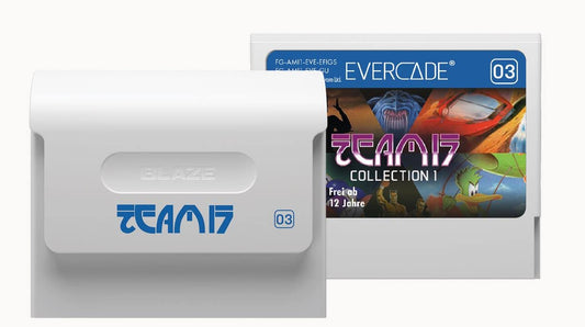Blaze Entertainment Evercade Team 17 Amiga Cartridge 1 - Model 5060990240089