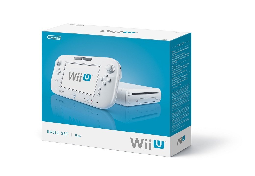 Nintendo Wii U Console 8GB Basic Set - White (refurbished)