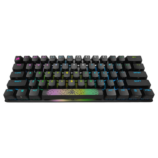 Corsair K70 PRO MINI Wireless RGB Mechanical Gaming Keyboard - 60% Size, Black, Cherry MX Speed, Aluminum Frame, Model CH-9189014-NA