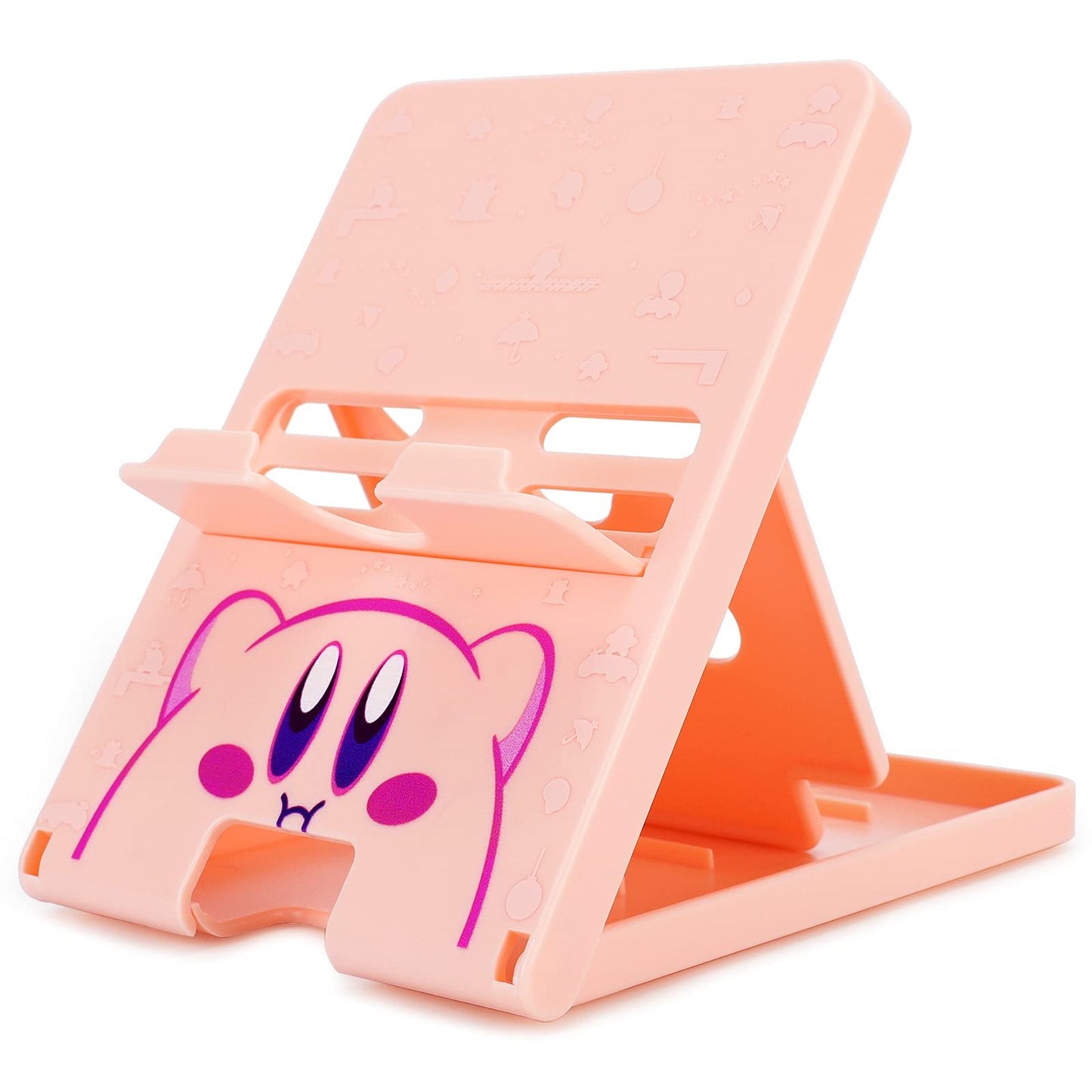Tscope Cute Switch Stand for Nintendo Pink Kawaii Anime Switch Lite Holder Bracket Adjustable Foldable Portable Compact Play Stand for Switch OLED