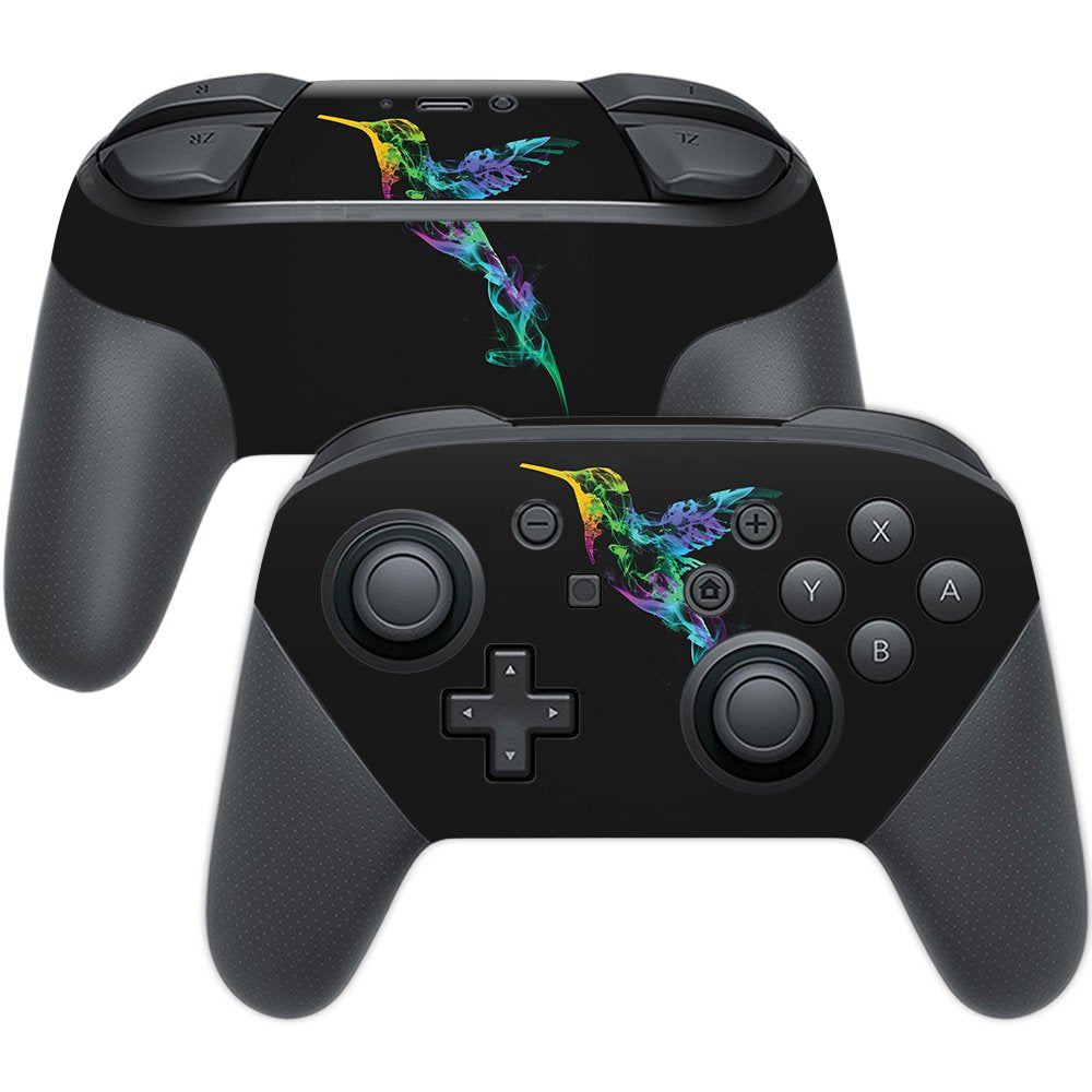 MightySkins Skin Compatible with Nintendo Switch Pro Controller - Strange Smoke | Protective, Durable, and Unique Vinyl Decal wr