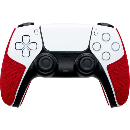 Lizard Skins PS5 Controller Grip - 0.5mm DSP, Durasoft Polymer, Crimson Red, Model 203285, Easy to Install, Pre-Cut Pieces