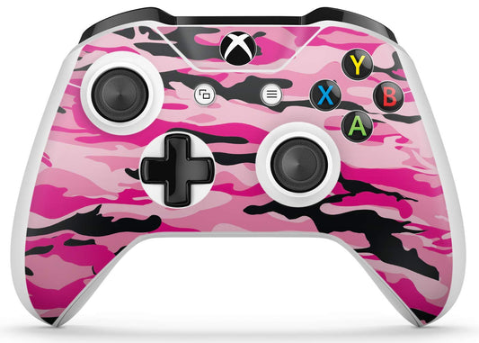 giZmoZ n gadgetZ Xbox One S Pink Camo Controller Skin Decal Sticker