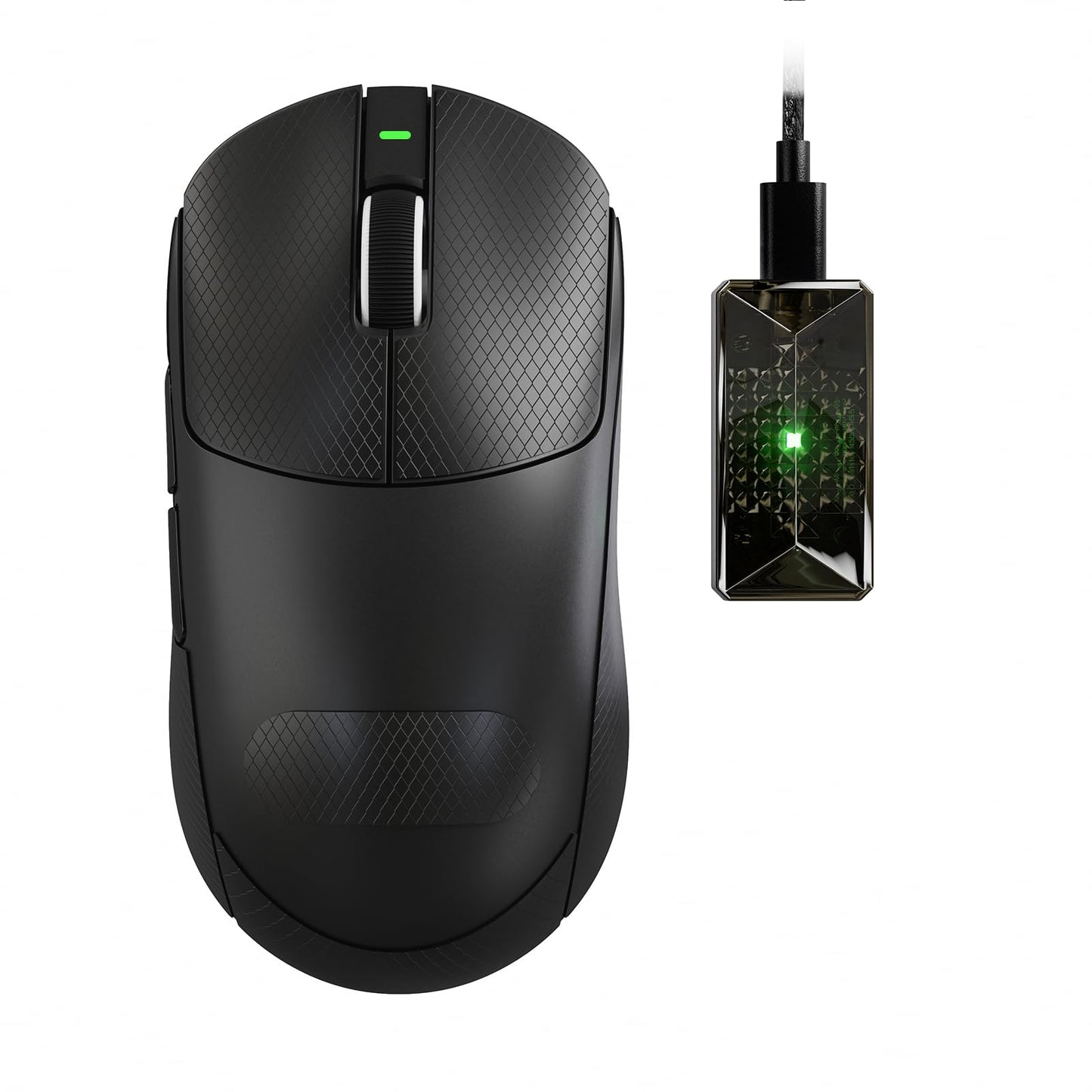 ATTACK SHARK X8 Ultimate Wireless Gaming Mouse 55g Ultra-Lightweight BT/2.4GHz Wireless/Wired Mouse 8K Polling Rate PixArt PAW3950MAX Sensor 42000 DPI Tape 800mAh Battery Gamer Mice for PC/Mac(Black)