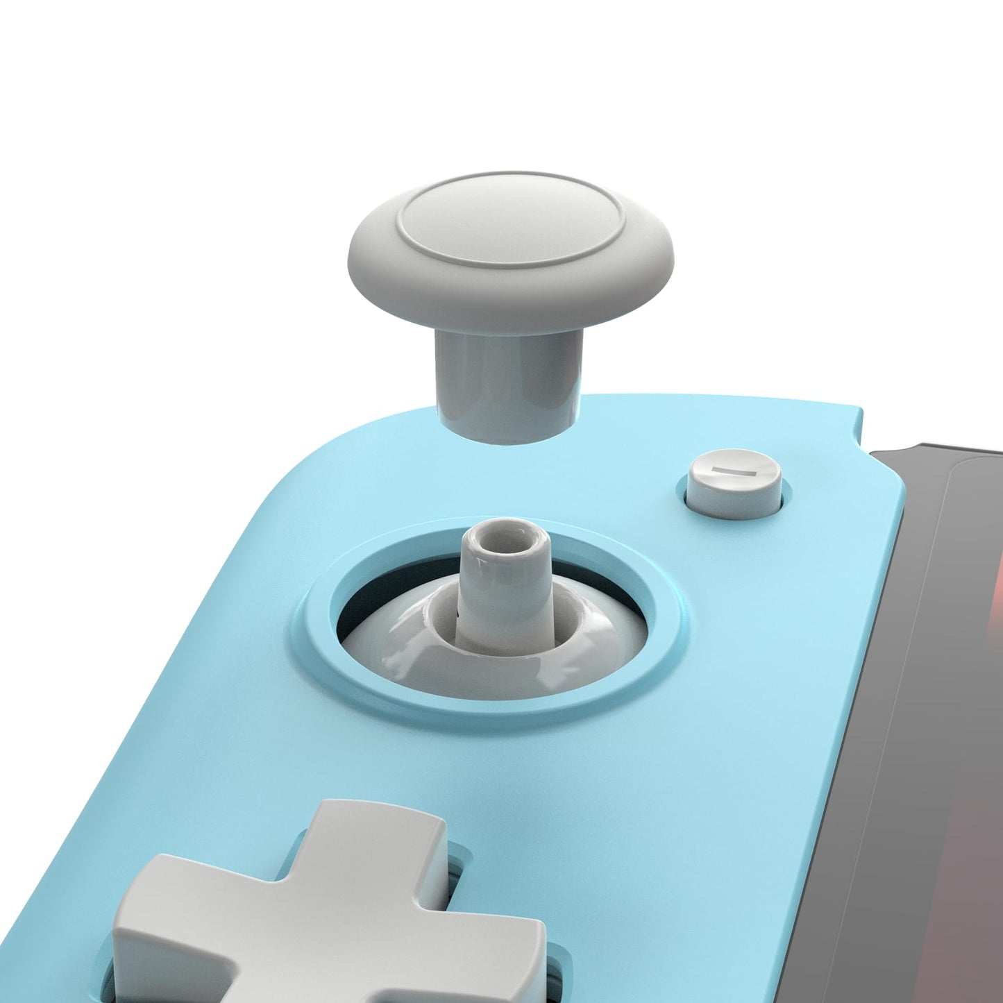 CRKD Nitro Deck - Handheld Controller for Nintendo Switch OLED - Zero Stick Drift - Retro Blue - Model 24ND