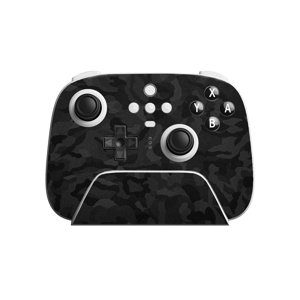 SopiGuard Sticker Skin for 8Bitdo Ultimate Wireless Controller Front and Buttons (Camo Black)