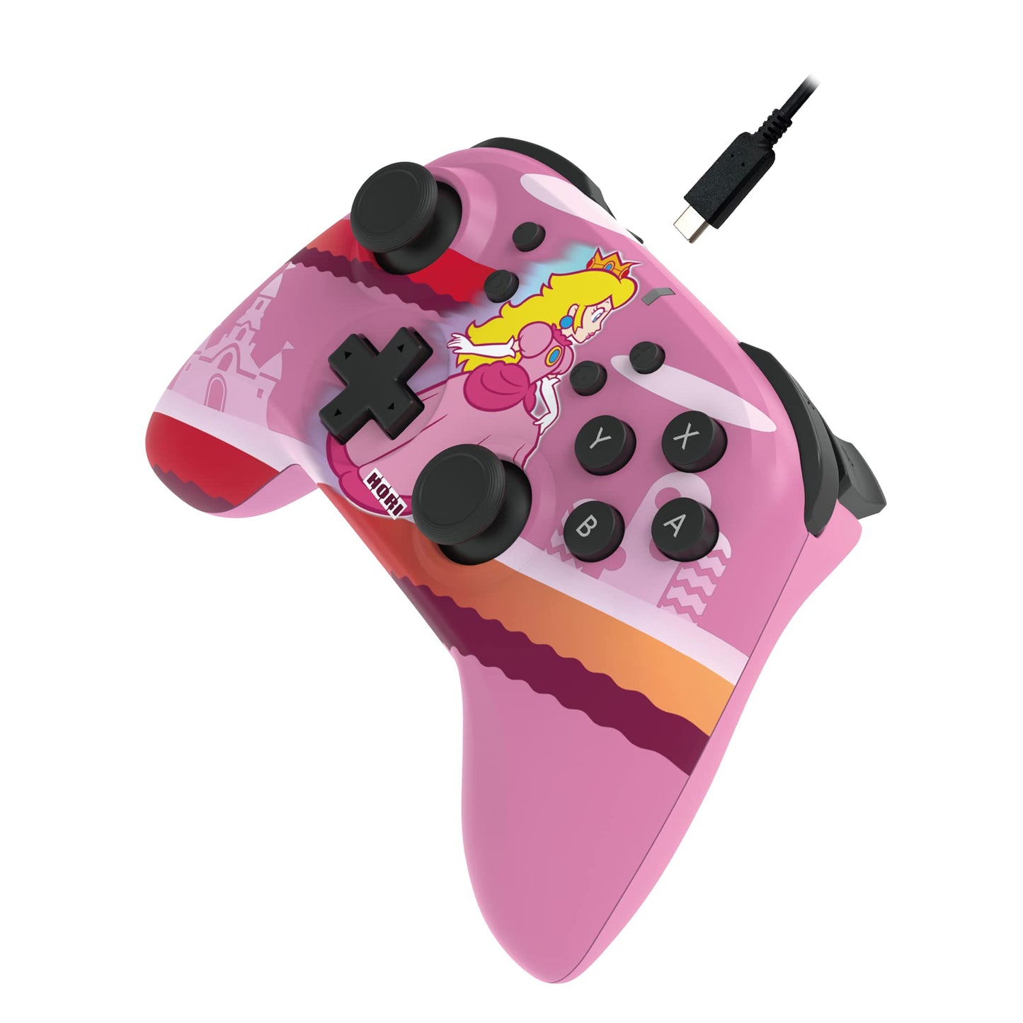 HORI Wireless HORIPAD Pro Controller for Nintendo Switch - Pink, Model NSW-360U, Officially Licensed