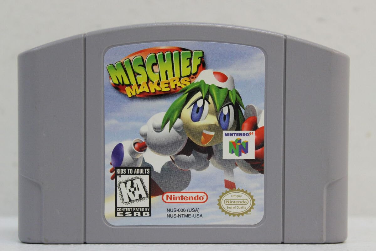Nintendo Mischief Makers (Renewed) - Classic Action Game for Collectors