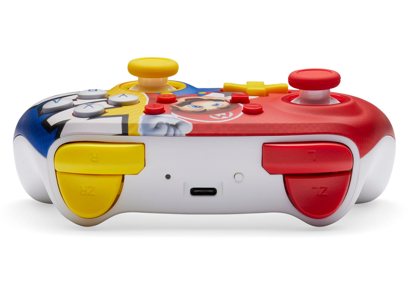 PowerA Nano Wireless Controller for Nintendo Switch - Mario Victory, Compact & Portable, Model NSGP0295-01