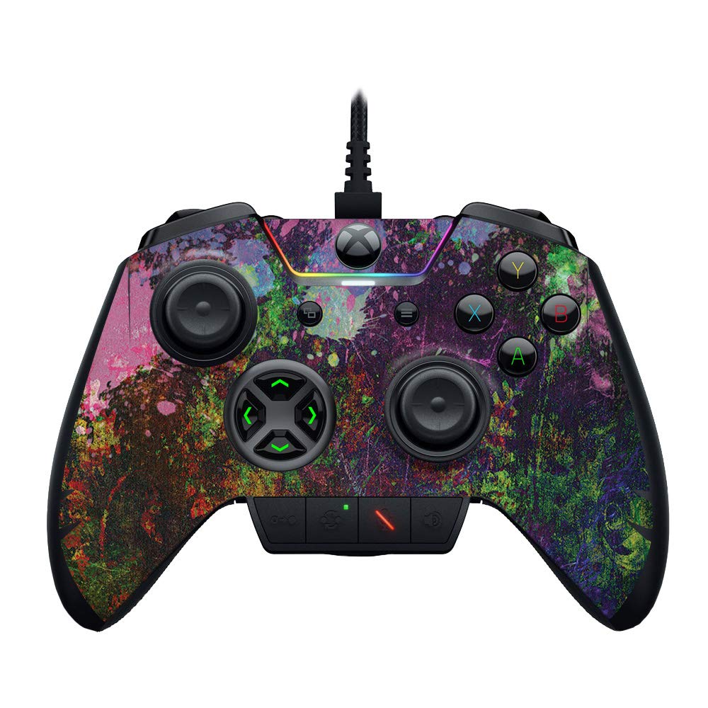 MightySkins Skin Compatible with Razer Wolverine Ultimate - Paint Drip | Protective, Durable, and Unique Vinyl Decal wrap Cover