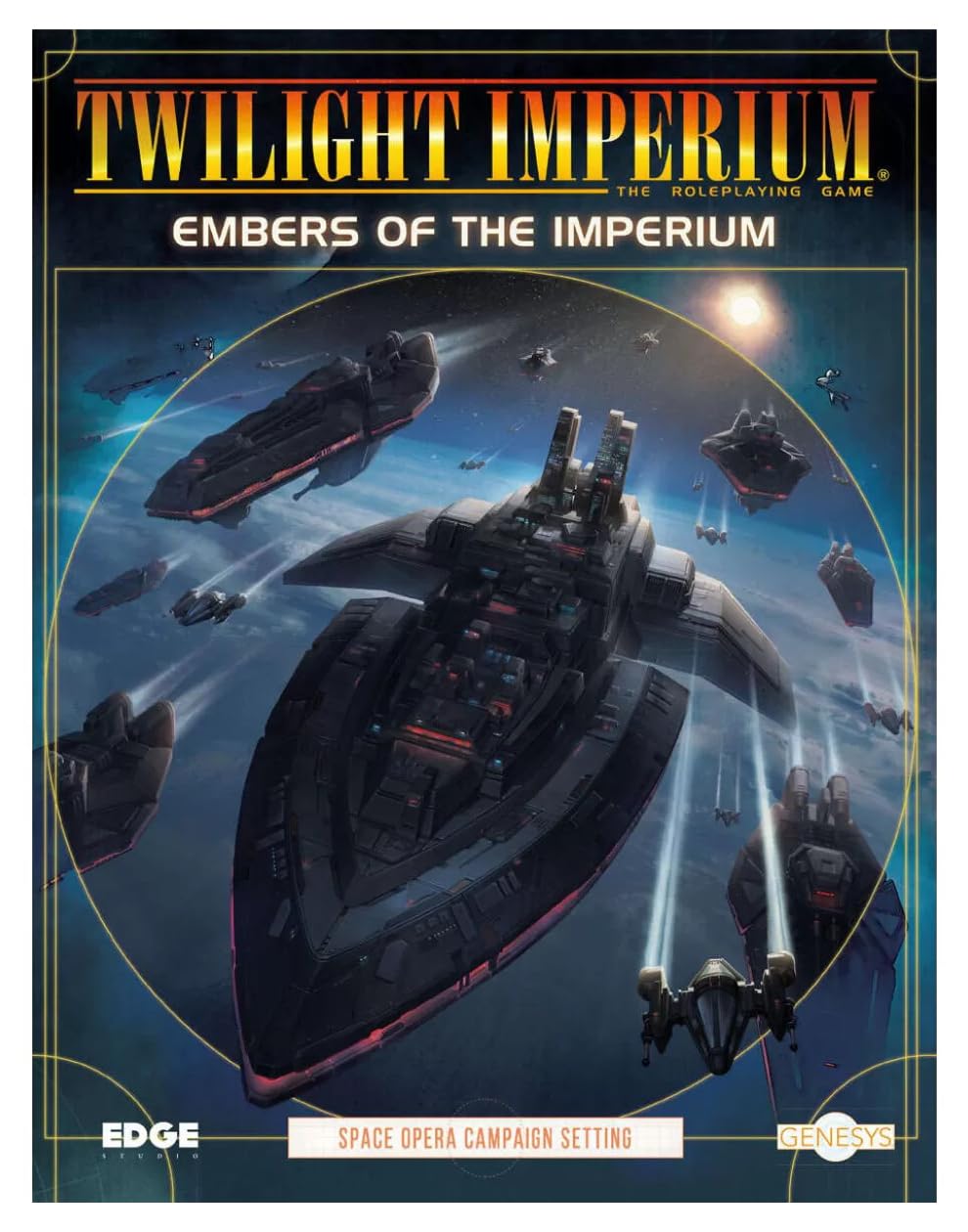 Fantasy Flight Games Genesys Roleplaying Game Embers of The Imperium SOURCEBOOK | Strategy Narrative Adventure for Adults Ages 1