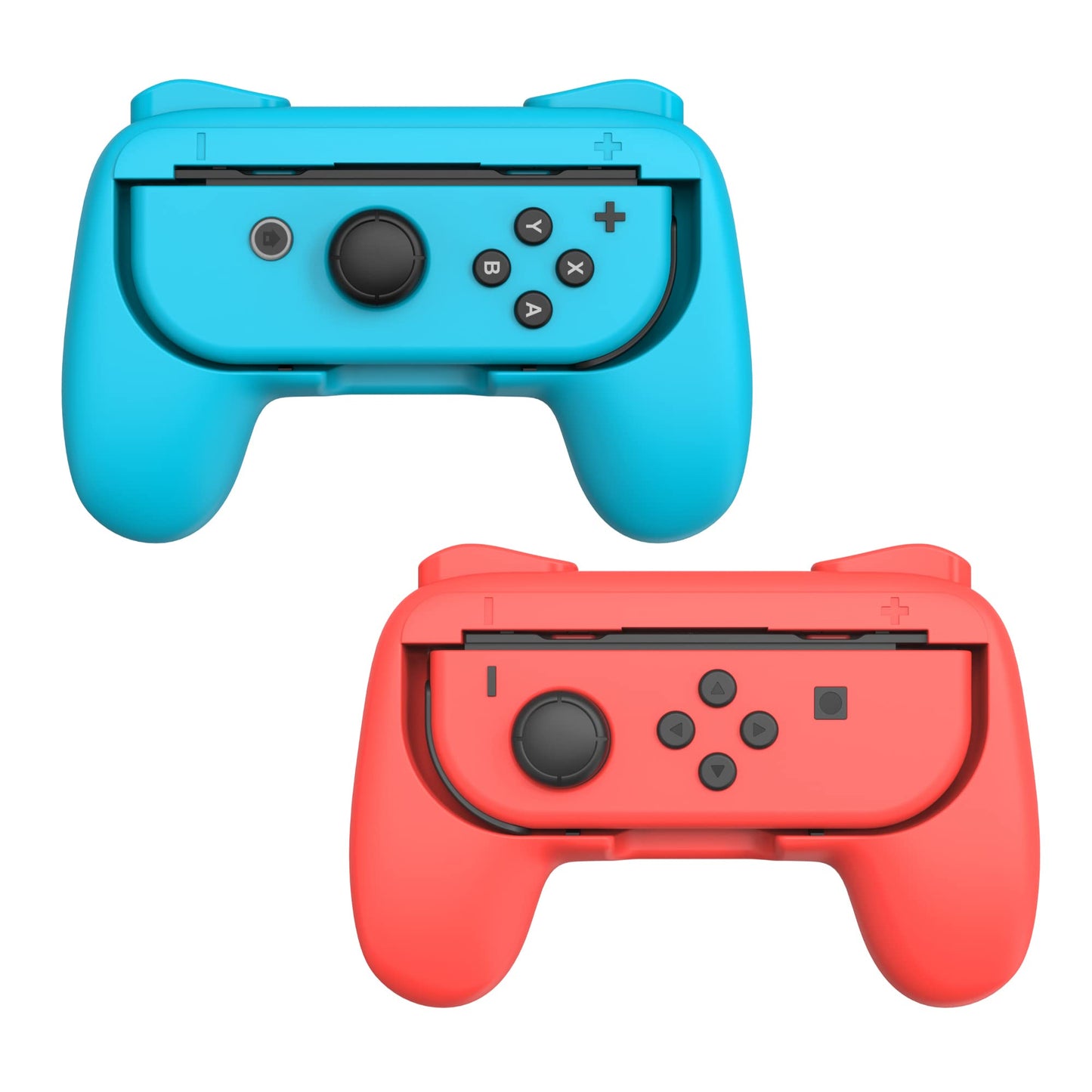 TALK WORKS Comfort Grips for Nintendo Switch Joy-Con - Secure Fit Gaming Controller Grips, Gamer Accessories for Joy-Con, Handhe