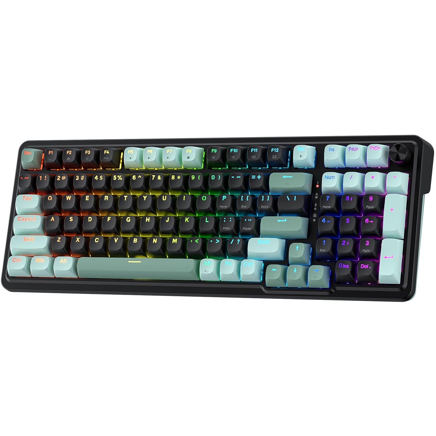 Redragon K686 HE Rapid Trigger Gaming Keyboard 8K Wired Mechanical Keyboard w/Next-Gen UltraMag 100% POM Silky Magnetic Switch Dual-Module Floating Patent Structure Design 2-Layer Noise Dampening
