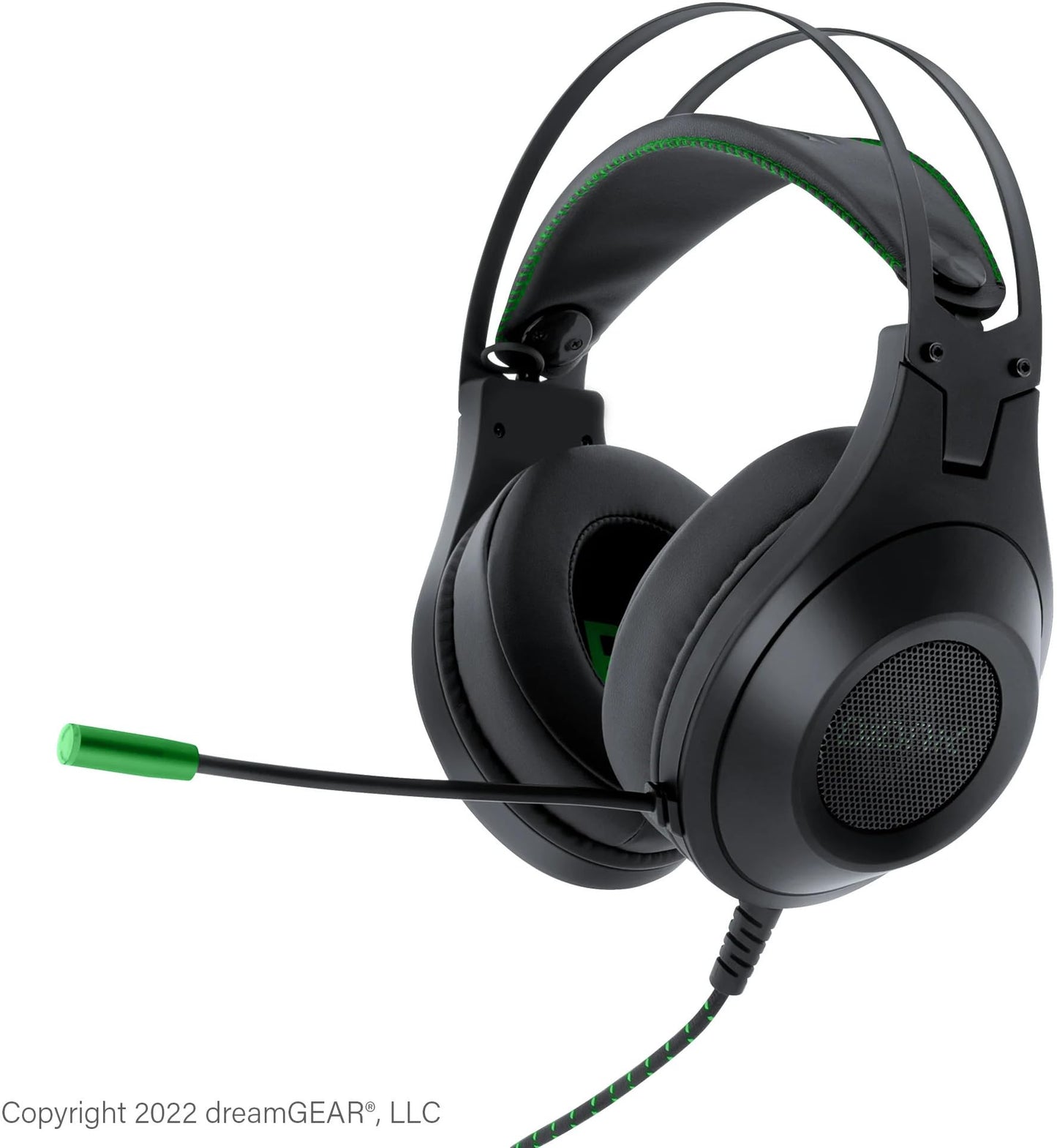 Bionik Sirex Gaming Headset with Mic for Xbox Series XS: 50MM Drivers Memory Foam Mute Switch Adjustable Head Beam Xbox One/ PS5/ Nintendo Switch OLED/PC/Mac