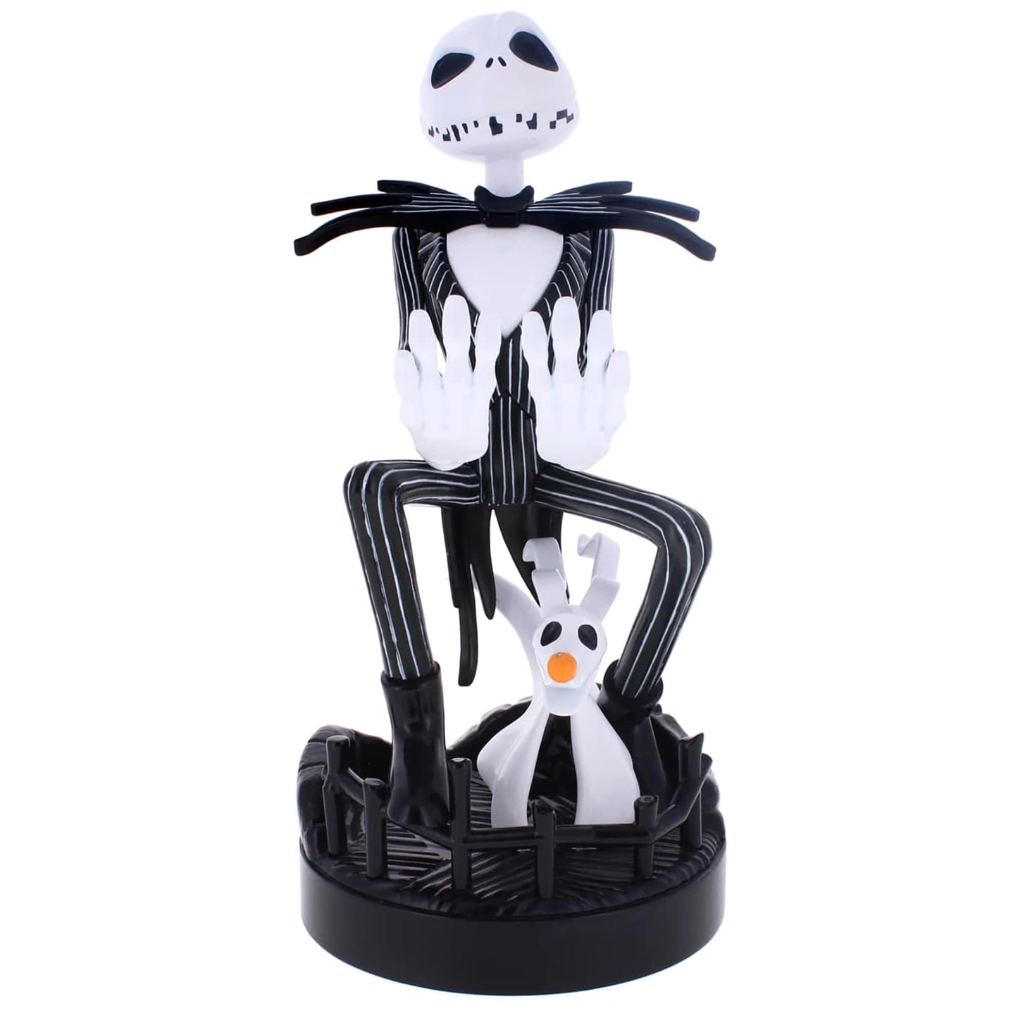 Exquisite Gaming Cable Guys: character-themed/NBX Jack Skellington Phone Stand & Controller Holder - Officially Licenced Figure Medium