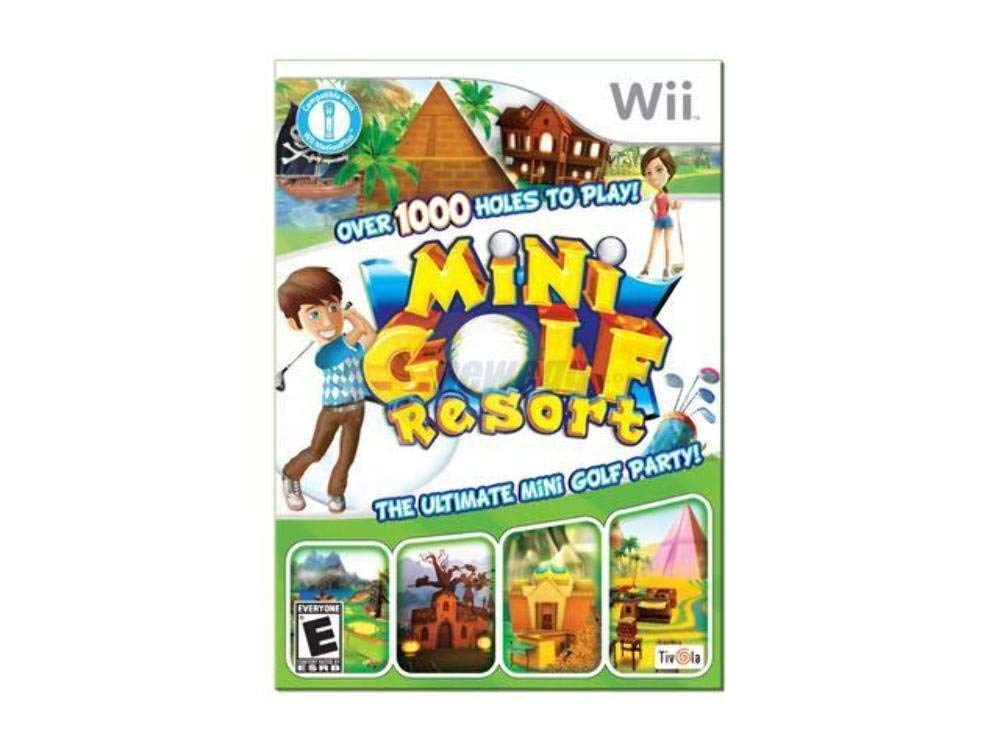 Viva Media Wii Mini Golf Resort - Interactive Golf Game, Model 897900001004