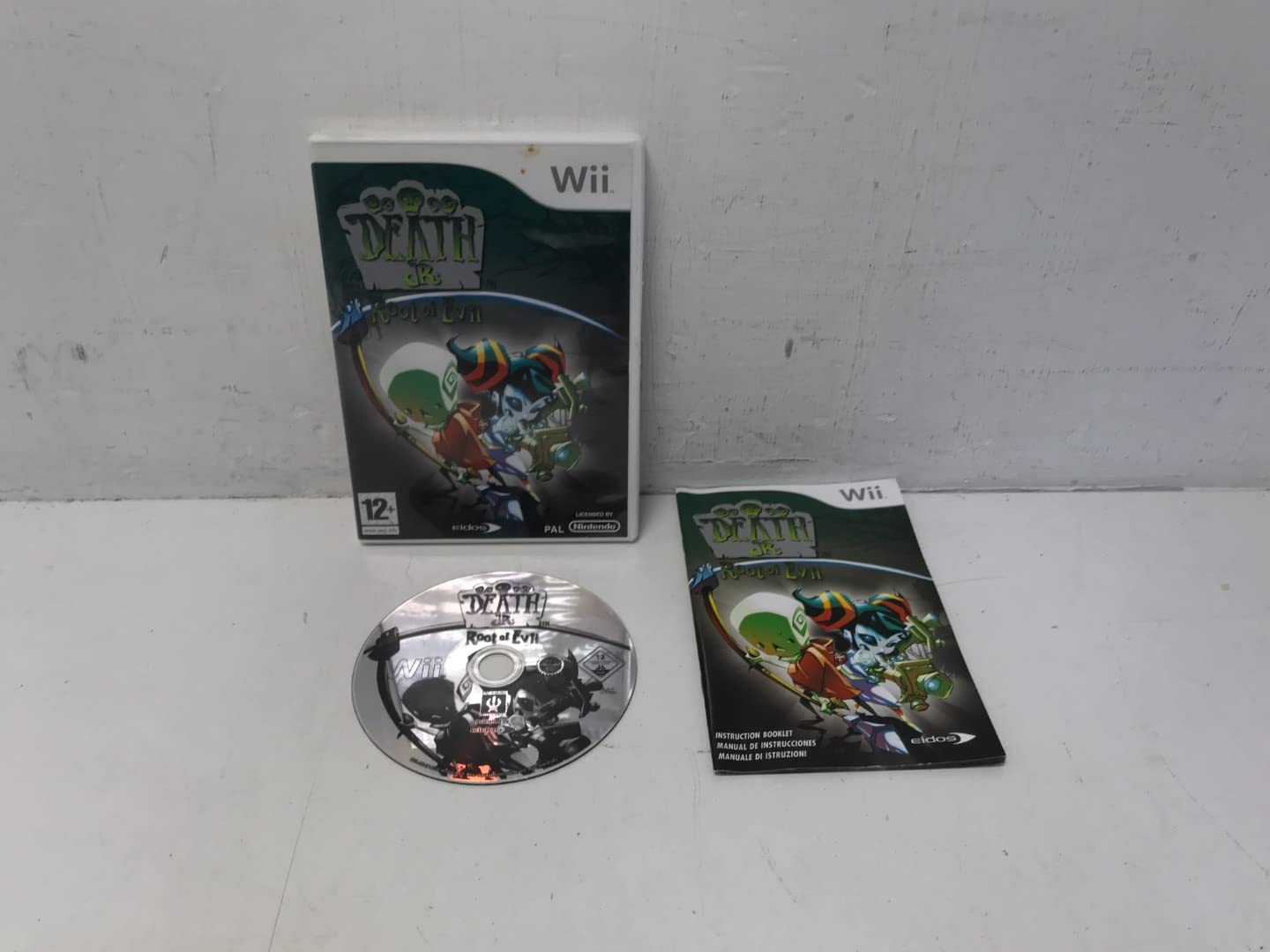 Nintendo Wii Game - Death Jr (Model 41533) - Engaging Action Adventure Experience