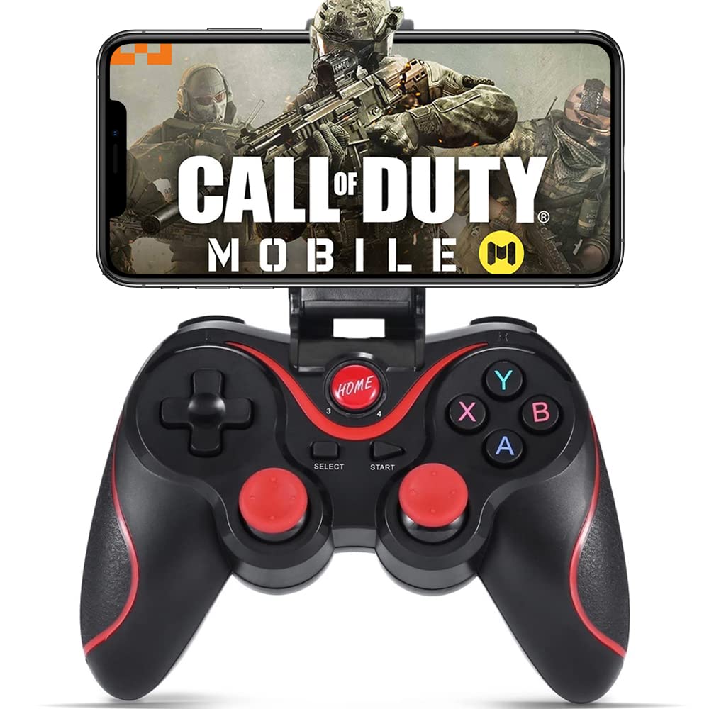 Megadream Android Gamepad Controller, Wireless Key Mapping Gamepad Joystick Perfect for PUBG Mobile & Call of Duty, Compatible f