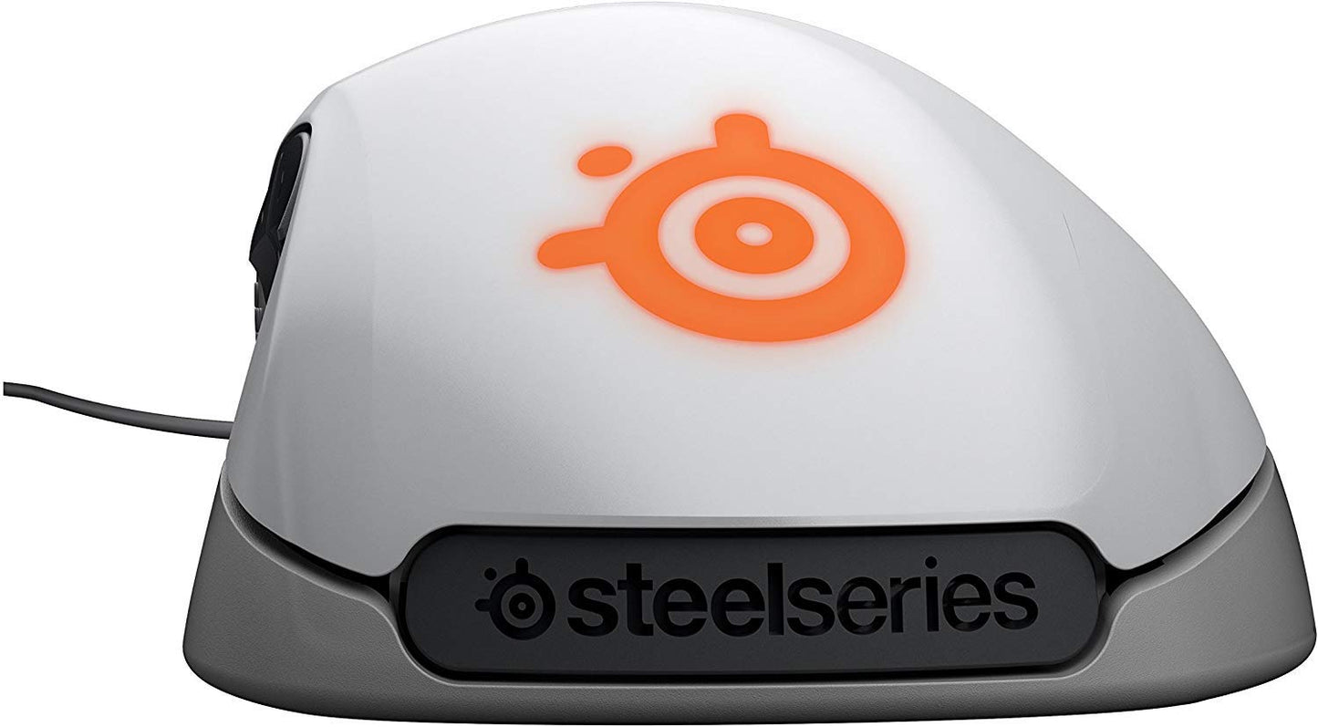 SteelSeries Rival 300 Optical Gaming Mouse - White, Model 62354