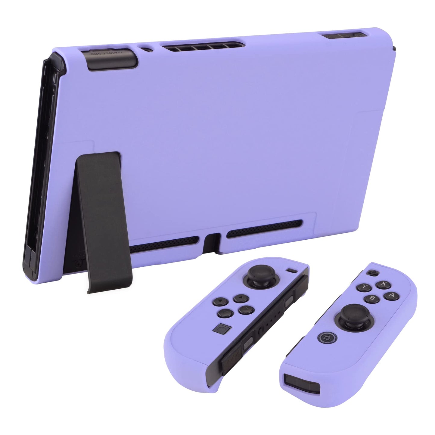 eXtremeRate Nintendo Switch Protective Case - Shock-Absorbent, Anti-Scratch, Hard Shell - Light Violet, Model NTP341