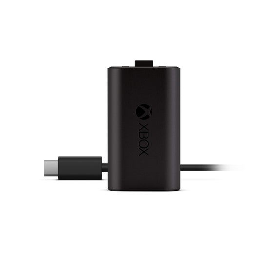 Xbox Play and Charge Kit USB - Rechargeable Battery Pack - Black - Model SXW-00002