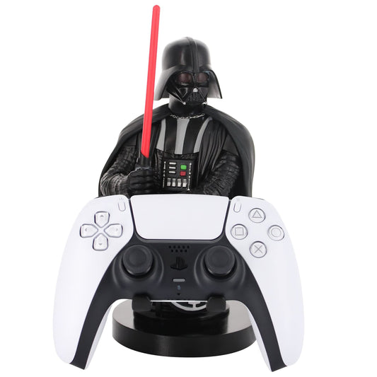 Exquisite Gaming Cable Guy Darth Vader Phone Stand & Controller Holder - Black, Officially Licensed, Model CGCRSW400368