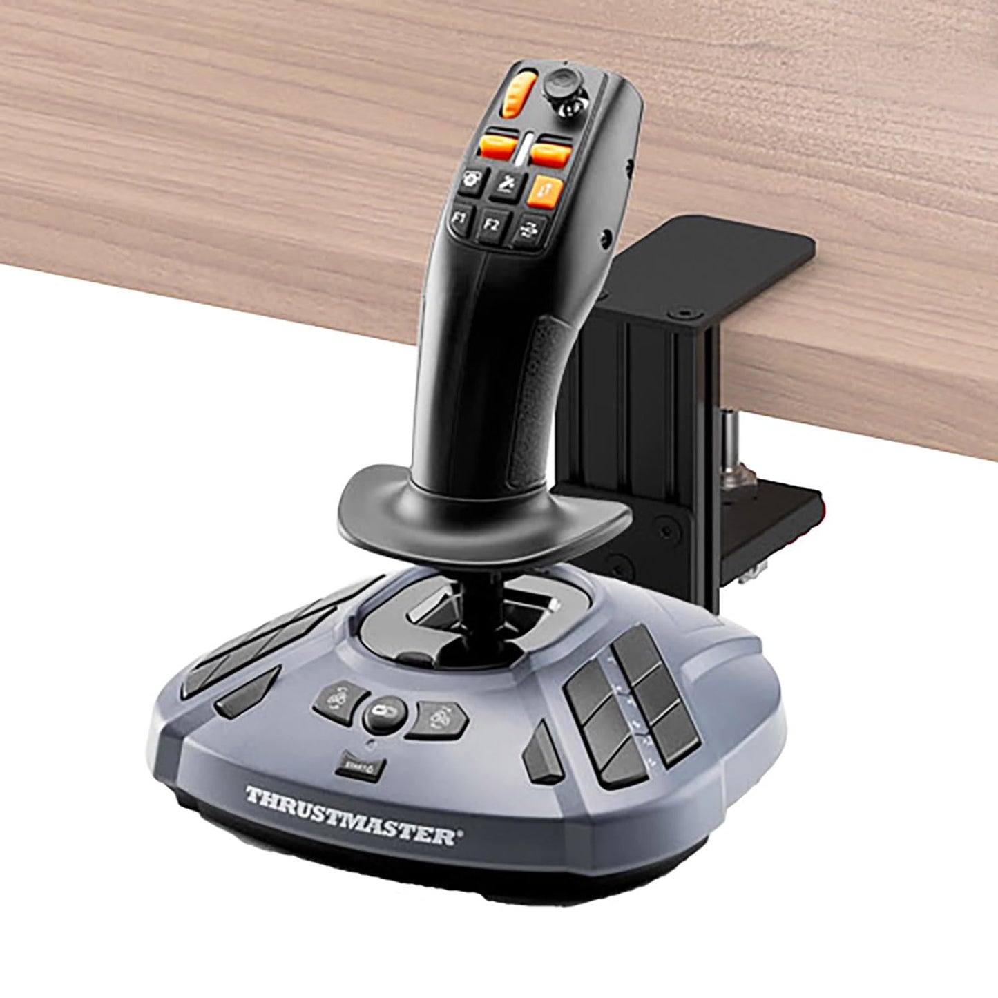 BUJ Metal Desk Mount Compatible with Thrustmaster SimTask Farmstick, T-Flight Hotas One,T-Flight Hotas 4, T-Flight Hotas X, T160