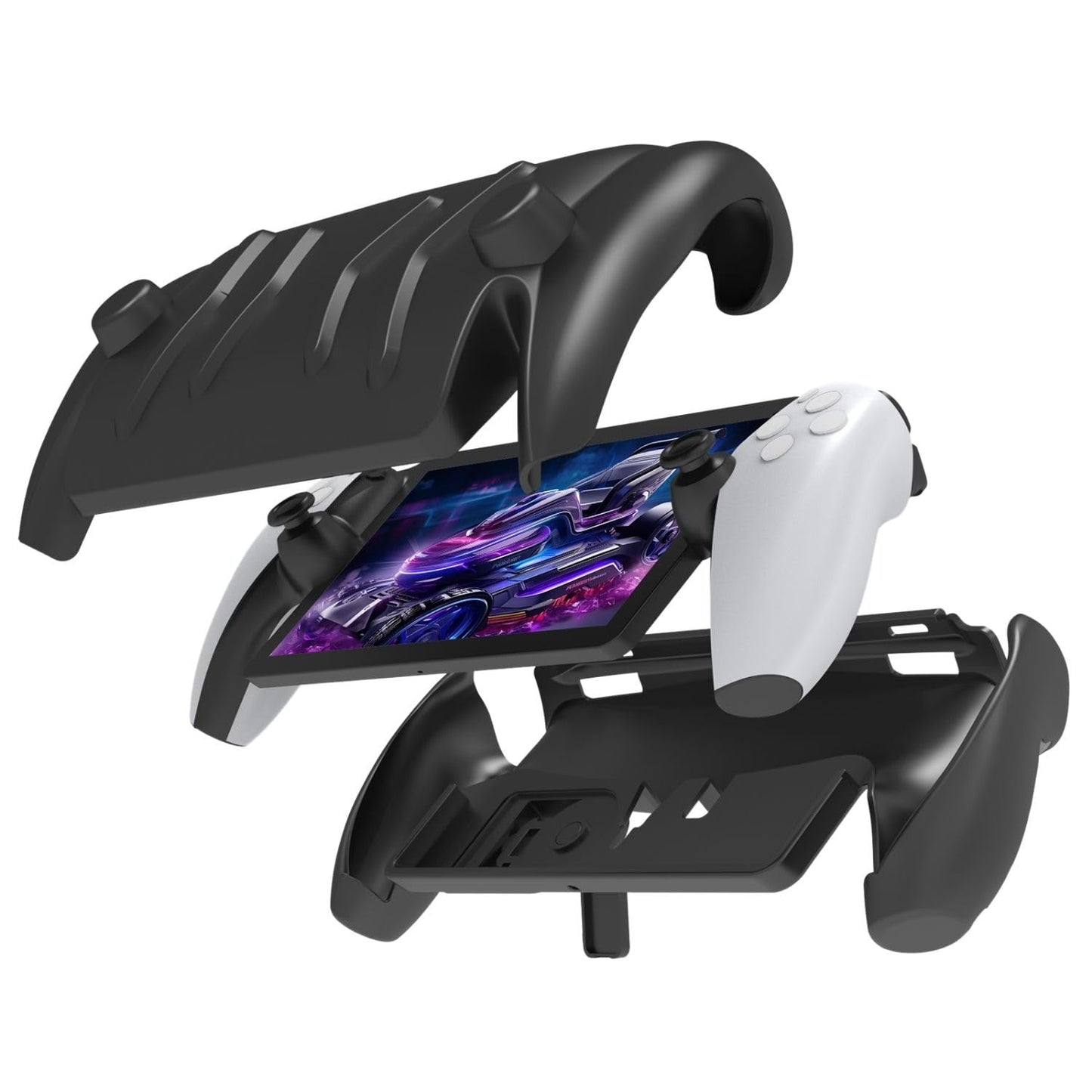 TNP Full Protective Case Cover for PlayStation Portal - Anti-Slip TPU Protector Case for PS5 Portal- Detachable Front Shell Cove