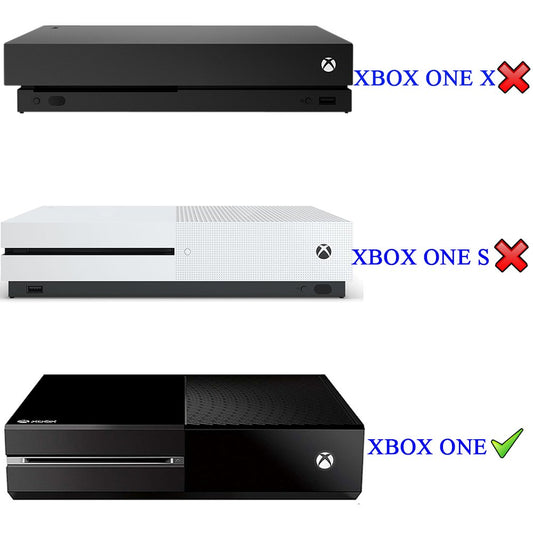 eXtremeRate Custom Polychrome Home Button Stickers for Xbox One Console - 16 pcs Set, White, 1.18 x 1.97 inches, Model YSXBS0217