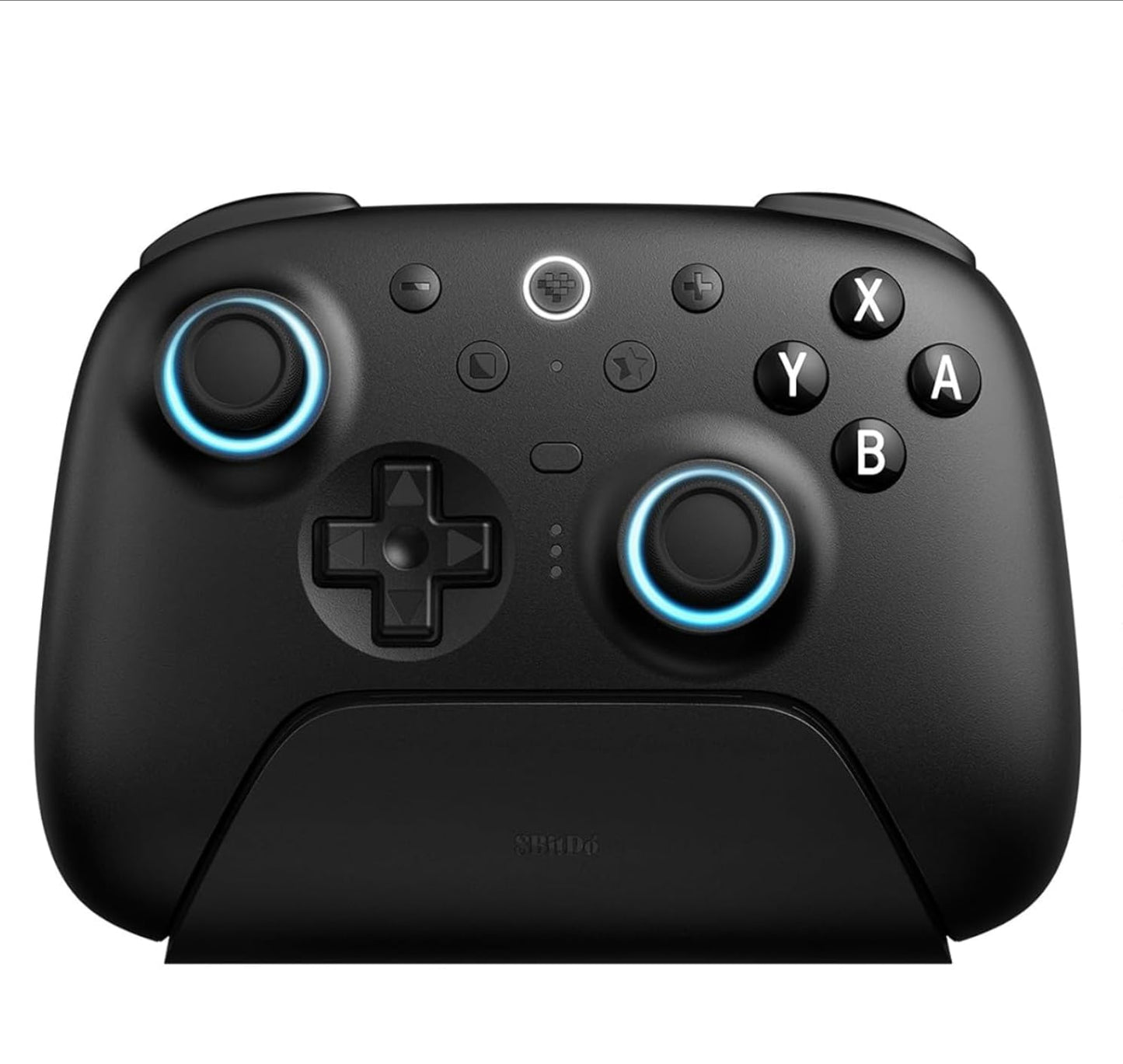 8BitDo Ultimate 2 Bluetooth Controller for Switch Switch 2 and PC Windows Switch Pro Controller with TMR Joysticks and Charging Dock Tactile/Hall Triggers Vibration & Motion Control RGB Fire Ring