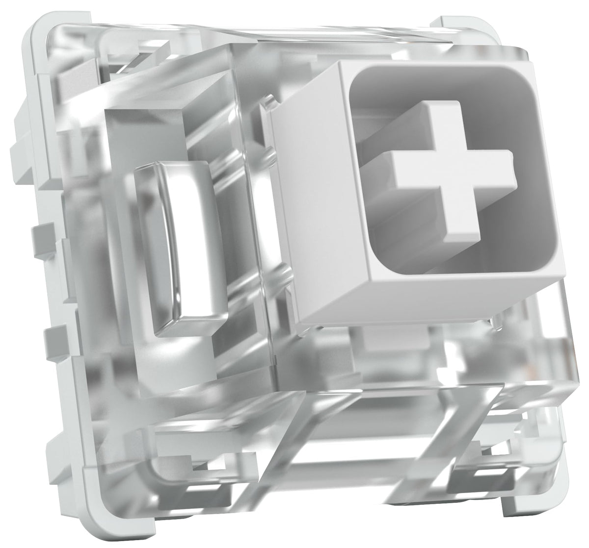 Kailh Box White Mechanical Keyboard Switches: Clicky 120-Pack for Enhanced Gaming Experience - Perfect for High-Speed Typing