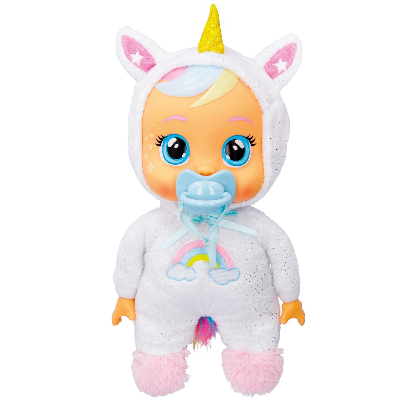 Cry Babies Goodnight Dreamy Sleepy Time Baby Doll, LED Lights, Multicolor, Ages 18M+, Model 914124, Plastic