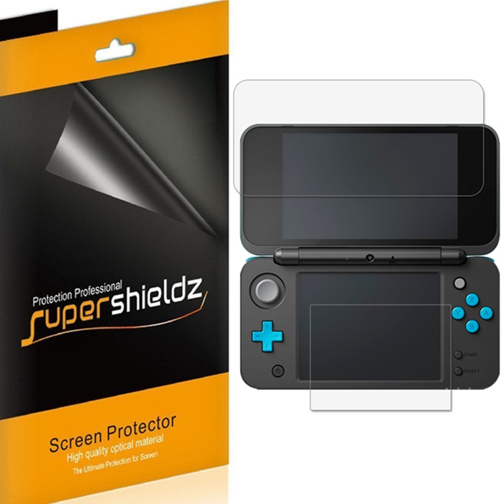 Supershieldz (3 Pack) Designed for Nintendo 2DS XL Screen Protector Anti Glare and Anti Fingerprint (Matte) Shield