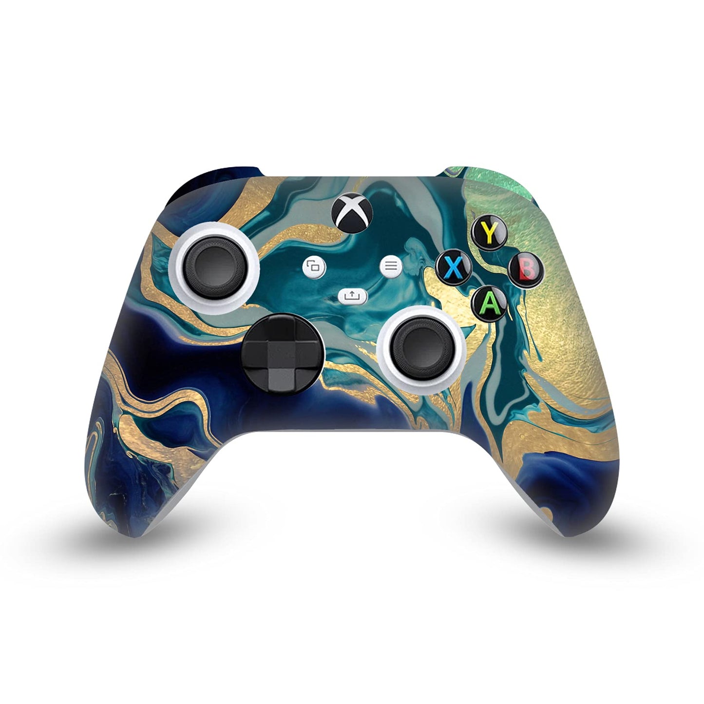 Head Case Designs Officially Licensed Monika Strigel Indigo Art Mix Vinyl Sticker Gaming Skin Decal Cover Compatible With Xbox Series X/S Controller