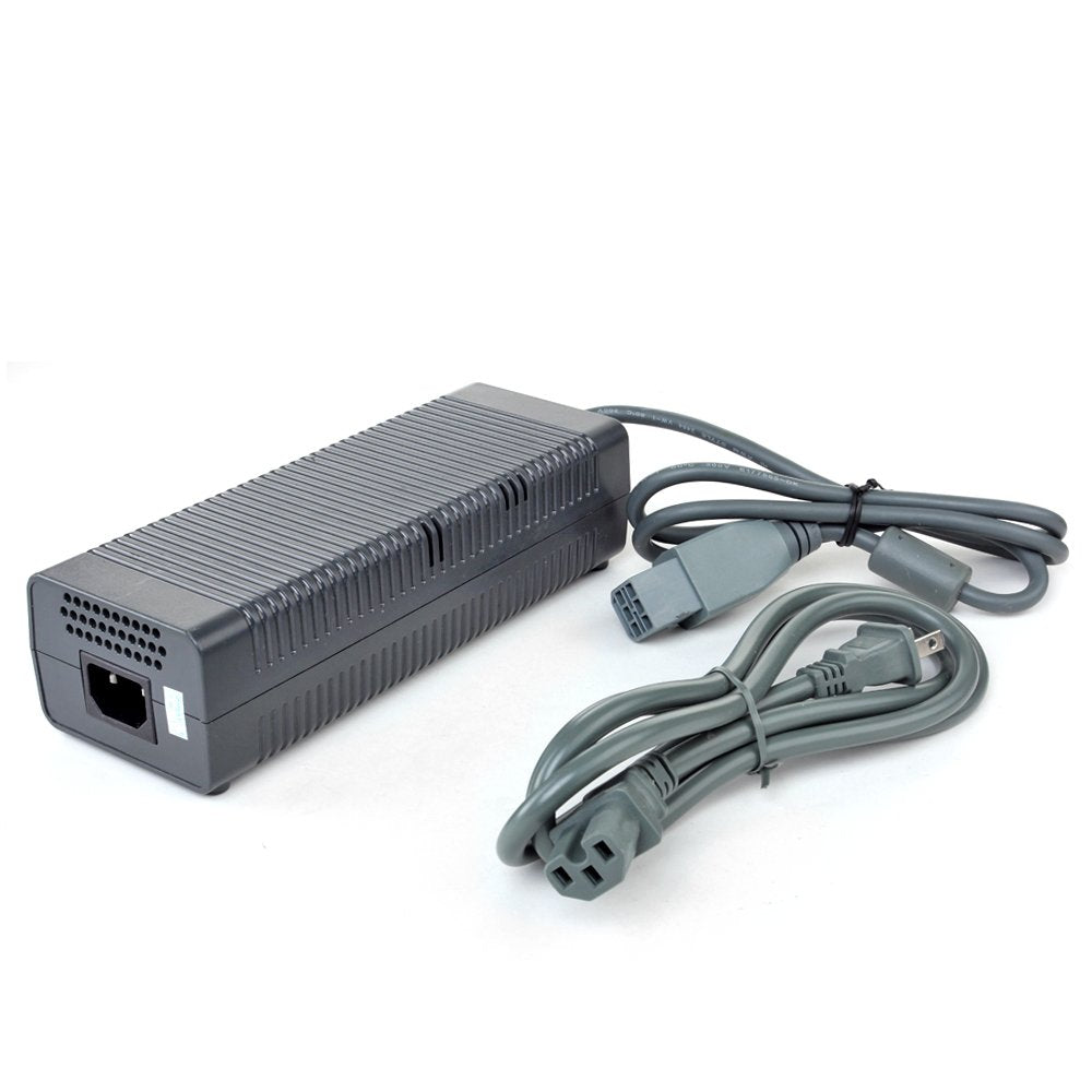 Xbox 360 Power Supply AC Adapter Brick with Charger Wall Cord Cable Replacement Kit for Microsoft Xbox 360 Jasper Valhalla 150W Gaming Console