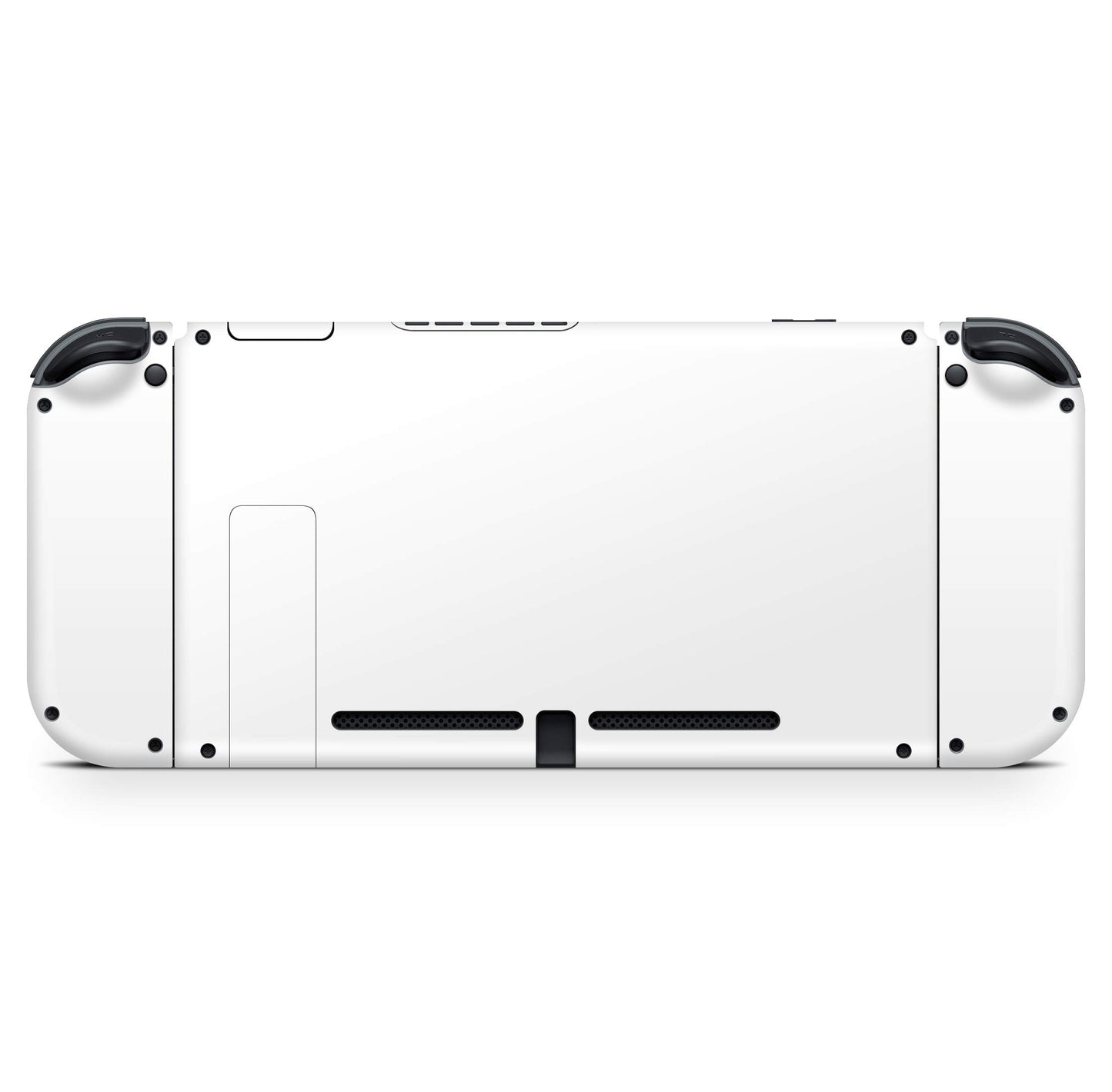 giZmoZ n gadgetZ White Vinyl Skin Decal for Nintendo Switch Console + 1 Controller - GNG-Switch-WHITE-SKINS