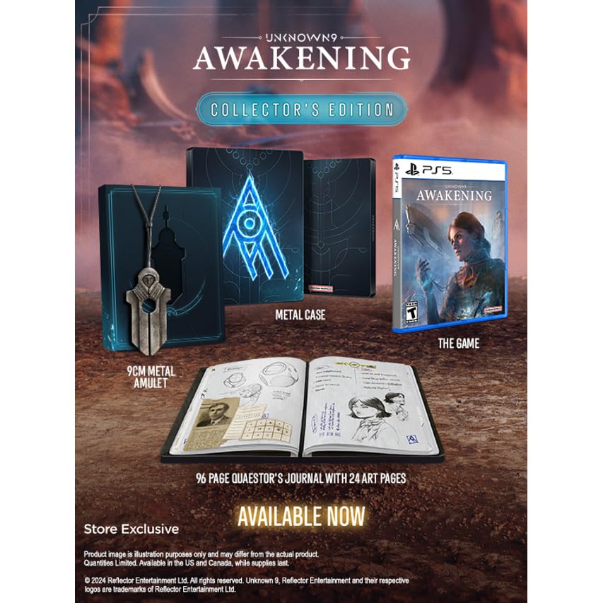 Unknown 9: Awakening PS5 Collectors Edition