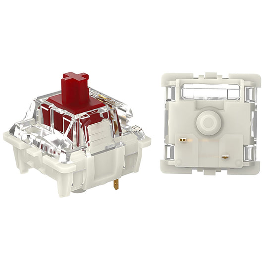 DRAOZA Gateron Pro 2.0 RGB Switches - 108pcs Prelubricated 3-Pin Red/Yellow/Brown for MX Mechanical Keyboards