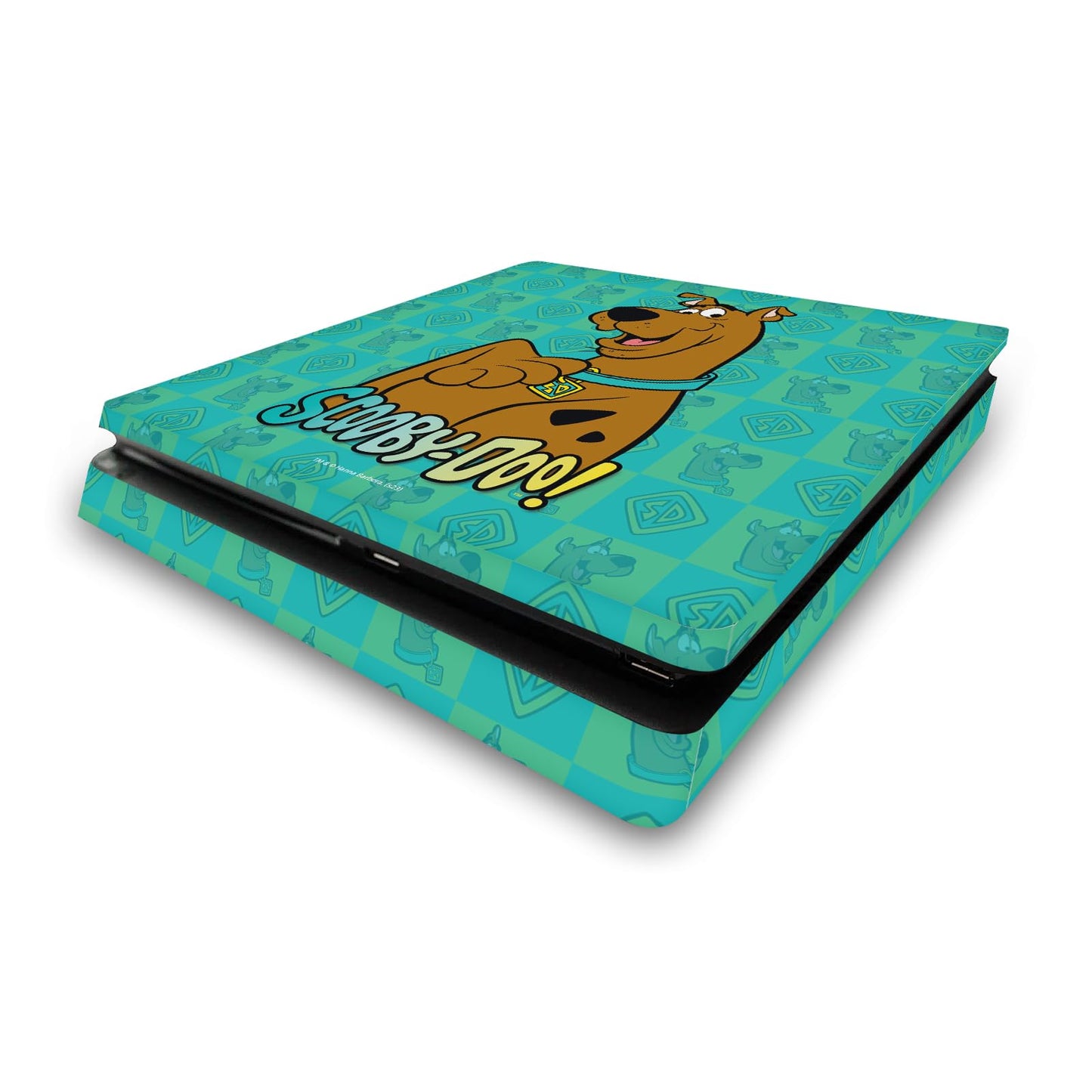 Head Case Designs Officially Licensed Scooby-Doo Scoob Graphics Vinyl Sticker Gaming Skin Decal Cover Compatible With Sony PlayStation 4 PS4 Slim Console