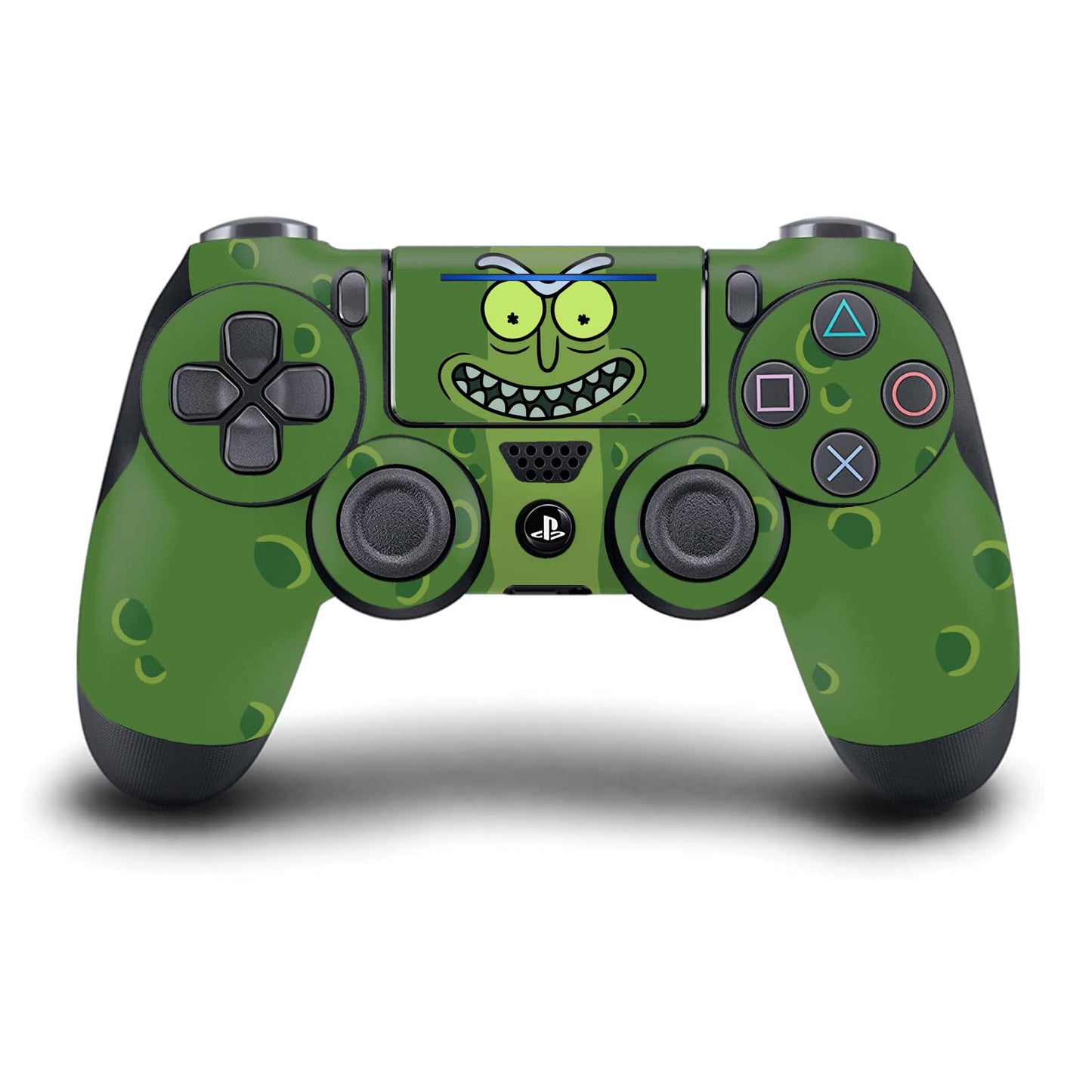 Head Case Designs Officially Licensed Rick And Morty Pickle Rick Graphics Vinyl Sticker Gaming Skin Decal Cover Compatible With Sony PlayStation 4 PS4 DualShock 4 Controller