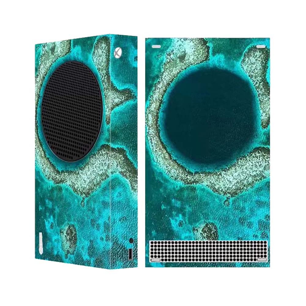 Mytrix Whole Body Protective Skin for Xbox Series S Gaming Console Durable Vinyl Decal Style Easy Apply Skin Wrap Stickers for Xbox - Great Blue Hole