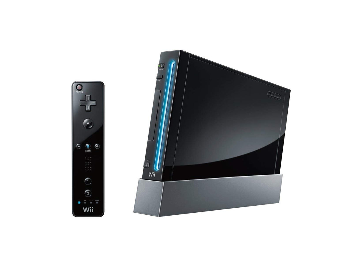 Nintendo Wii Console Black (refurbished)