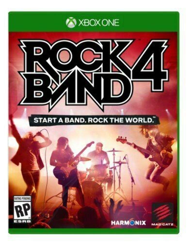 Xbox One Rock Band 4 Game - Xbox One Console Exclusive, Game Only, No Controller