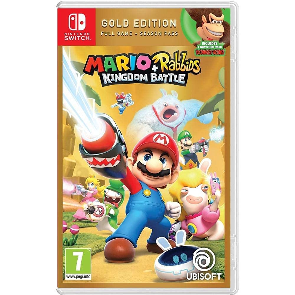 Mario Plus Rabbids Kingdom adventure theme Gold Edition (Nintendo Switch)