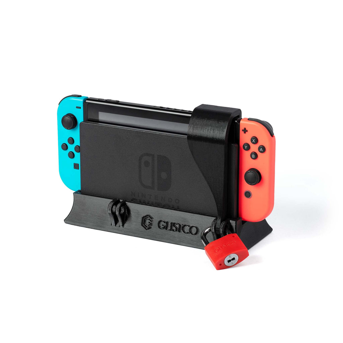 Glistco Dock N Lock Compatible with The Original Nintendo Switch and Switch V2