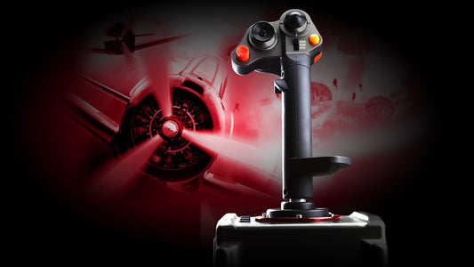 Flashfire Cobra V5 Flight Simulation Joystick - Model JS-3401V, Precision Control, Ergonomic Design, Ideal for Gamers